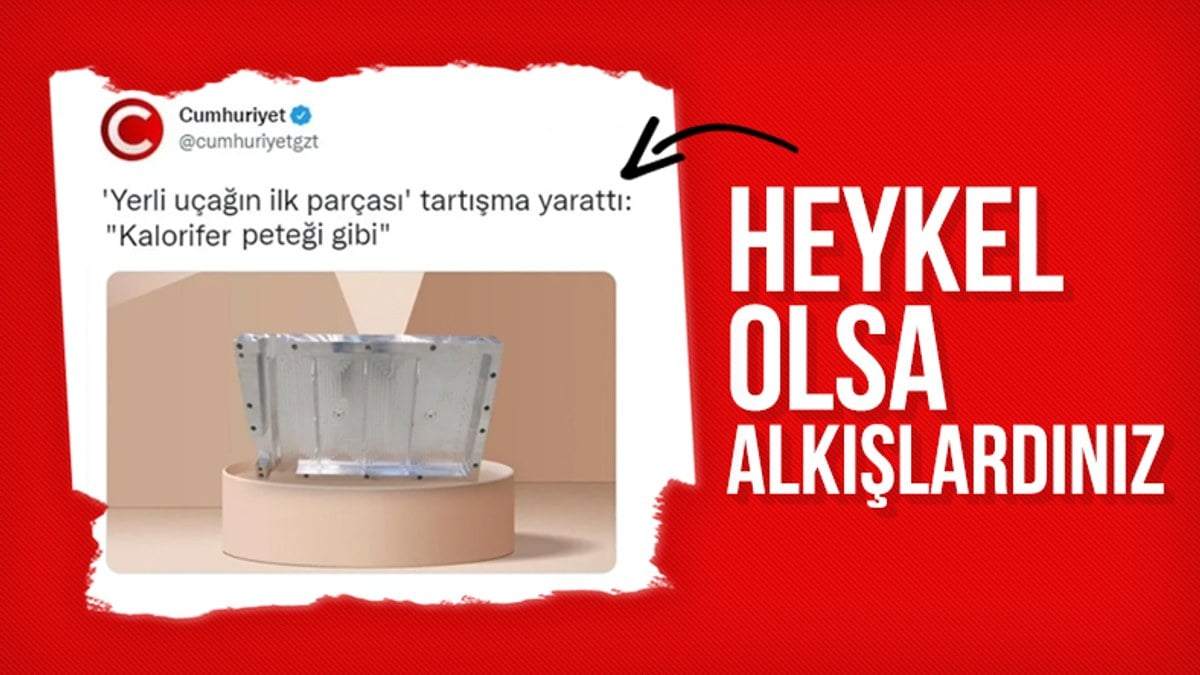 Cumhuriyet gazetesi dalga geçmişti: Milli Muharip Uçağı KAAN ilk uçuşunu gerçekleştirdi