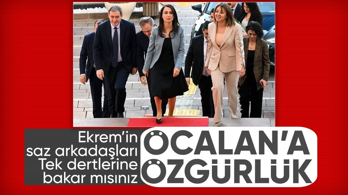 DEM Partililer yine Öcalan’a özgürlük istedi