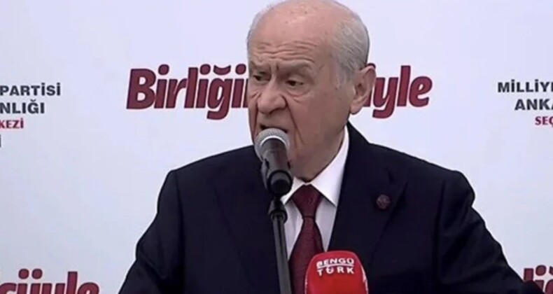 Devlet Bahçeli: CHP ile DEM’in ayrı aday çıkarması sinsi bir oyun