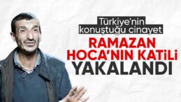 Diyarbakırlı Ramazan Hoca’nın katili yakalandı