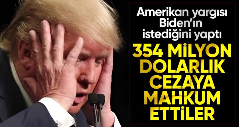 Donald Trump’a emlak dolandırıcılığı davasında 355 milyon dolar ceza