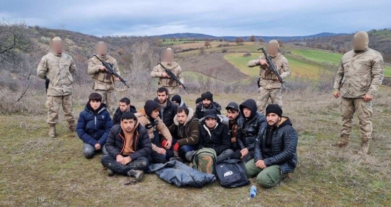 Edirne’de göçmen operasyonları: 157 kaçak, 5 organizatör yakalandı