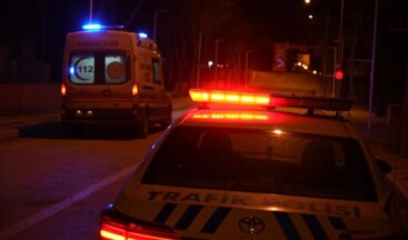 Edirne’de motosikletten düşen 2 kişi hastaneye kaldırıldı