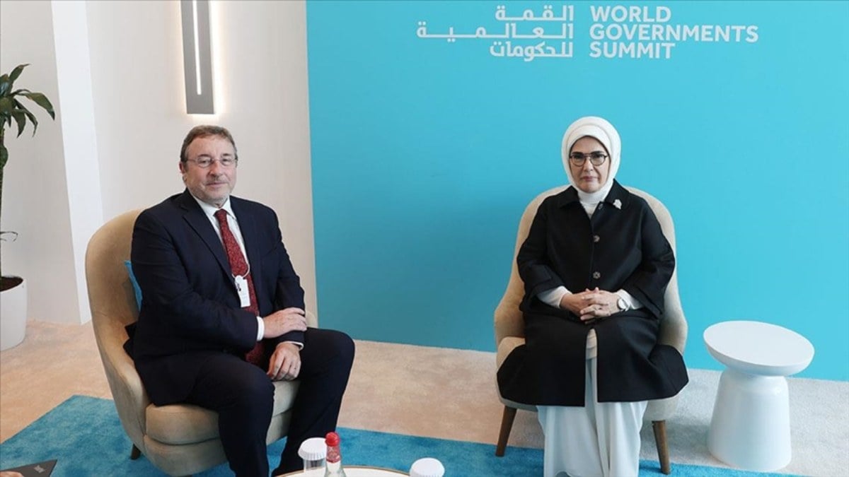 Emine Erdoğan, BM Kalkınma Programı Başkanı Steiner ile görüştü