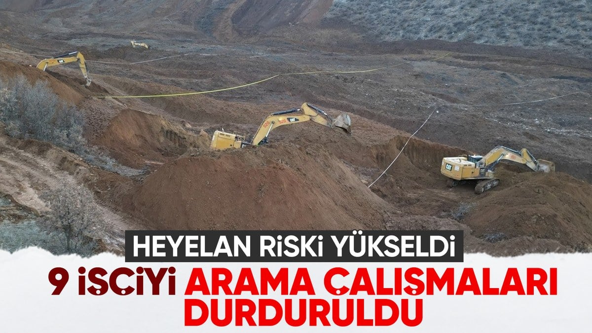 Enerji Bakanı Bayraktar: Heyelan riski arttı