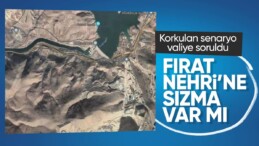 Erzincan Valisi’nden açıklama: Fırat Nehri’ne sızma var mı?