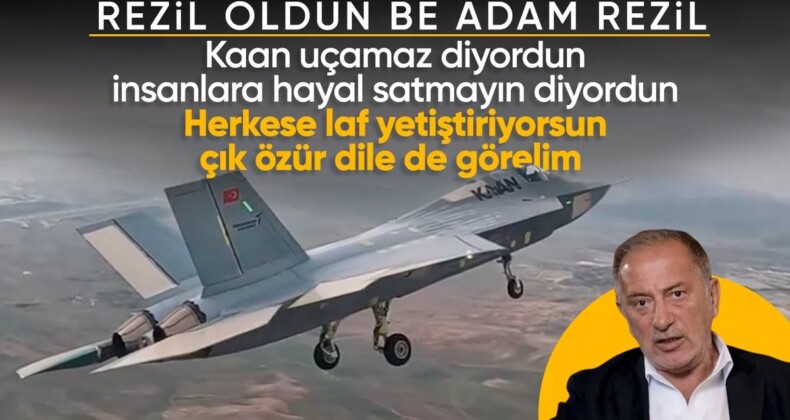 Fatih Altaylı’nın Milli Muharip Uçak KAAN hakkındaki sözleri yeniden gündemde