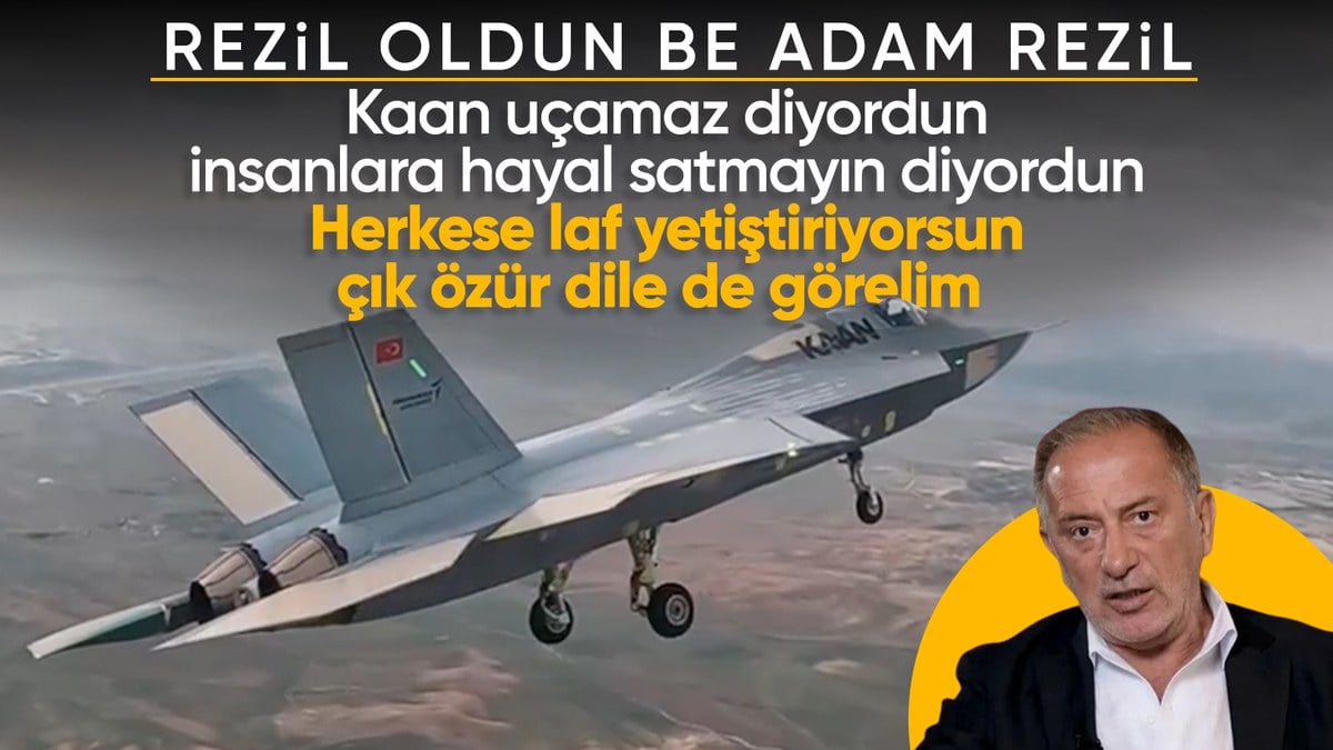 Fatih Altaylı’nın Milli Muharip Uçak KAAN hakkındaki sözleri yeniden gündemde