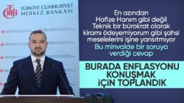 Fatih Karahan, eski başkan üzerinden gelen sorulara cevap vermedi: Enflasyon konuşmaya geldik!