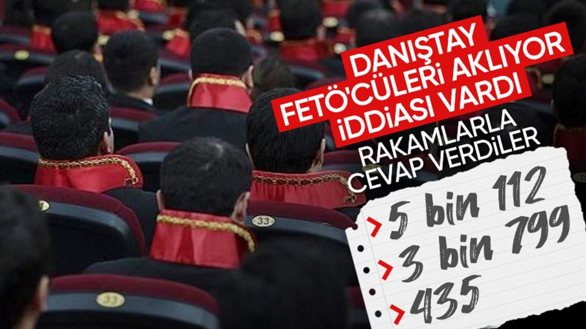 FETÖ’cüler aklanıyor iddialarına Danıştay’dan cevap