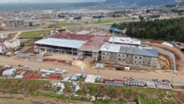 Gaziantep’te yapılan acil durum hastanesi mart ayının sonunda teslim edilecek