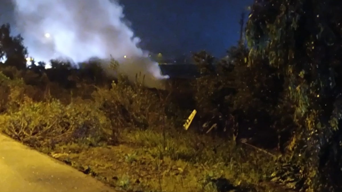 Hatay’da patlayan doğalgaz borusu panik yaşattı