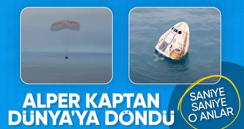 İlk Türk astronot Alper Gezeravcı, Dünya’ya döndü