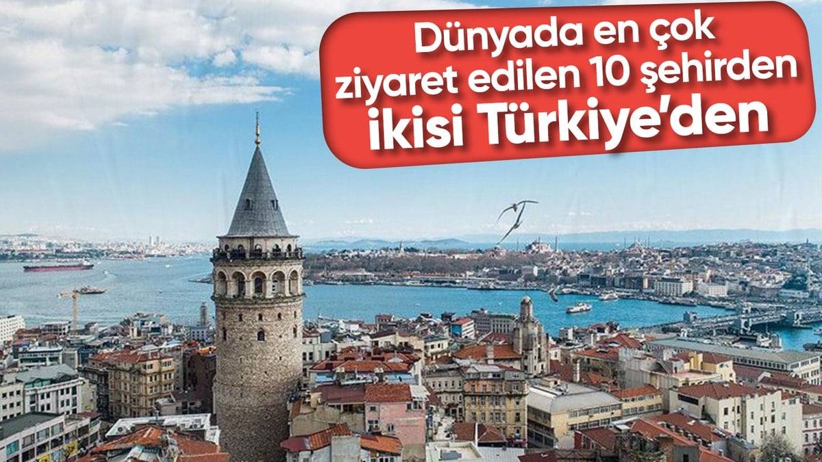 İstanbul ve Antalya dünyada en çok ziyaret edilen 10 şehir arasına girdi