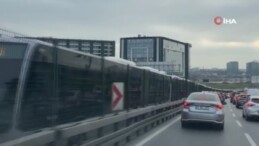 İstanbul’da metrobüs bozuldu! Sabah saatleri çileye döndü…