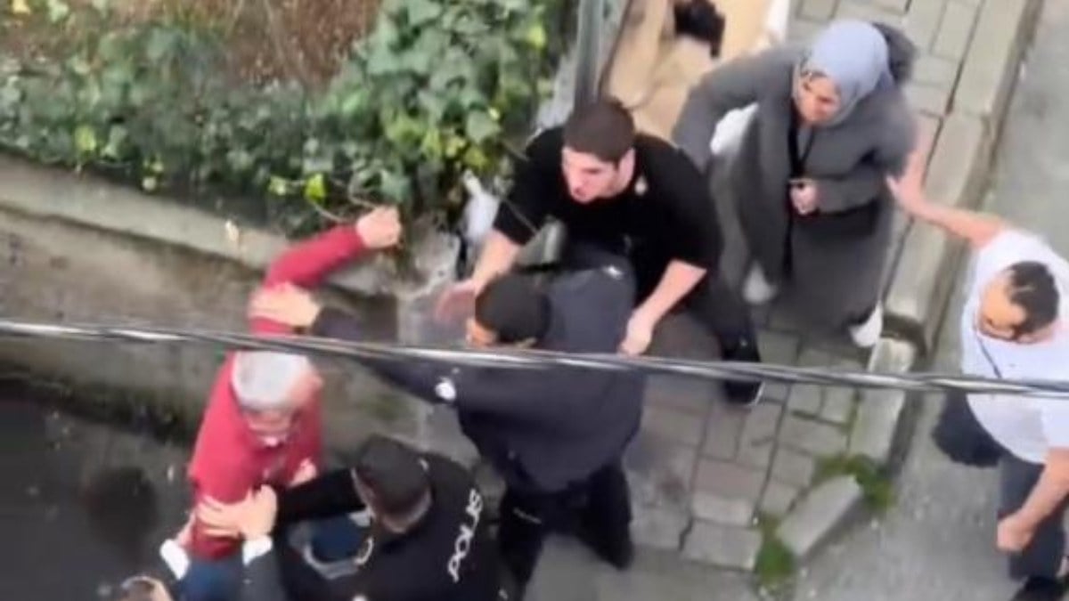 İstanbul’da meydan kavgası! Misafirin binadaki sözleri tansiyonu yükseltti