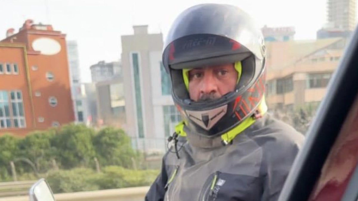 İstanbul’da motosikletlinin tekmelediği otomobili sürücüsü kadın o anları anlattı