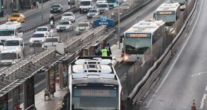 İstanbullu 45 gün daha mağdur! Beşyol Metrobüs durağında yenileme çalışması