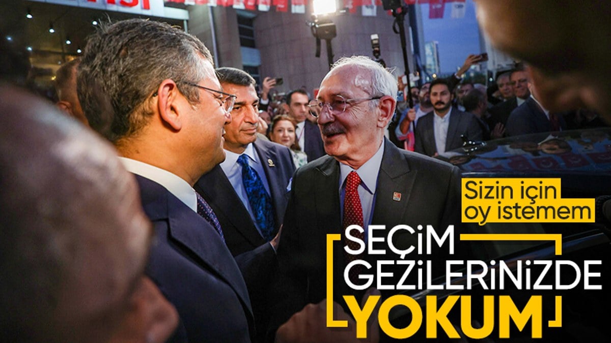 Kemal Kılıçdaroğlu seçim gezilerine katılmayacak
