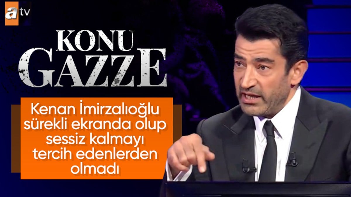 Kim Milyoner Olmak İster’de Filistin sorusu! Kenan İmirzalıoğlu konuşmakta zorlandı