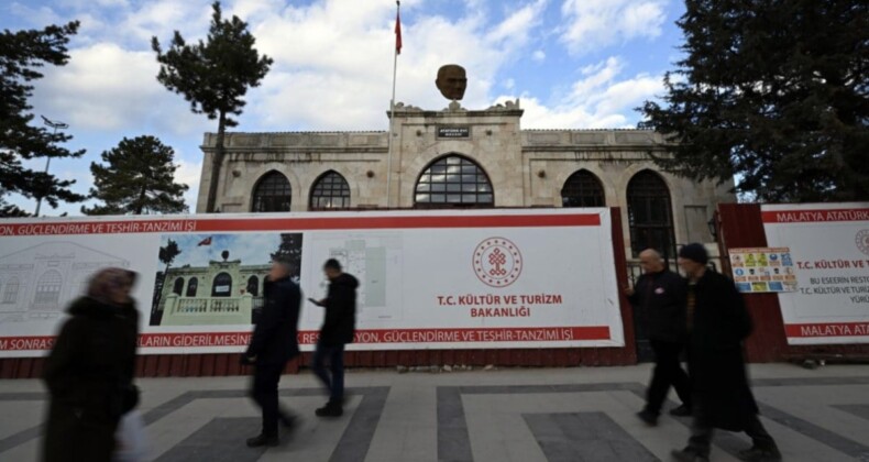 Malatya’da depremde zarar gören kültür varlıkları yeniden turizme kazandırılacak