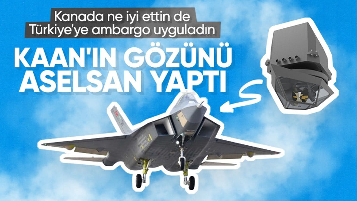 Milli Muharip Uçak KAAN, hedefleri TOYGUN ile tanıyacak