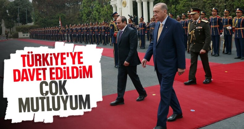 Mısır Cumhurbaşkanı Sisi tarih verdi! Türkiye’yi ziyaret edecek