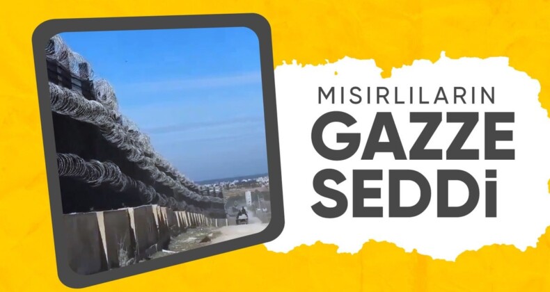 Mısır, Gazze sınırına dikenli tel çekti