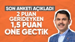 Murat Kurum açıkladı! Anketlerde öndeyiz