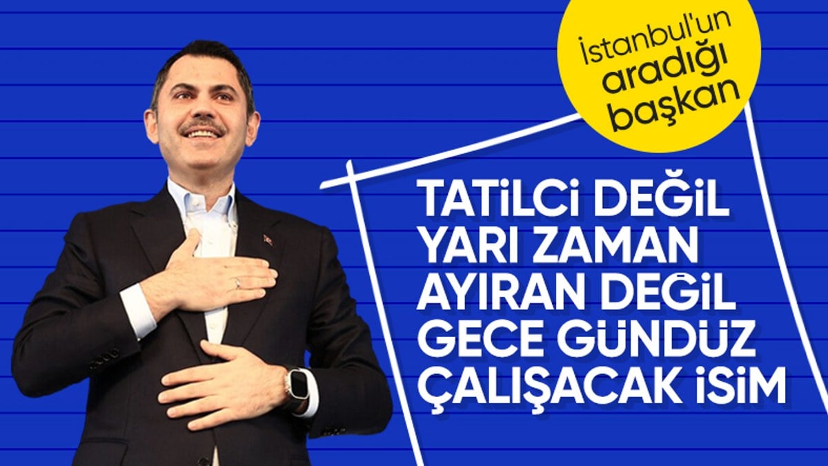 Murat Kurum: Bizi polemiklerin içinde görmeyeceksiniz