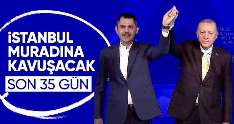 Murat Kurum, Sirkeci-Kazlıçeşme hattı açılışında: Çilesiz İstanbul’un en önemli adımlarından