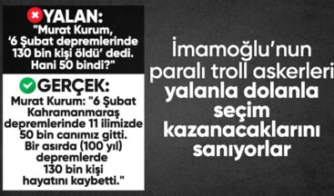 Murat Kurum’un depremde hayatını kaybedenlerle ilgili sözleri çarpıtıldı