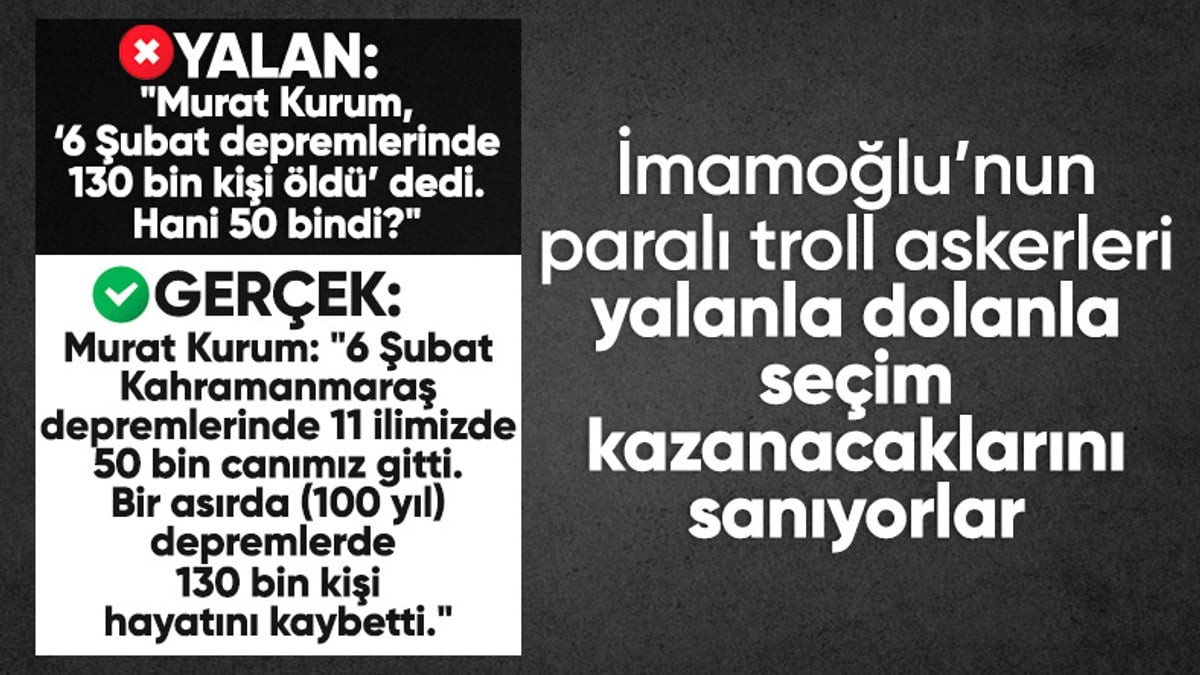 Murat Kurum’un depremde hayatını kaybedenlerle ilgili sözleri çarpıtıldı