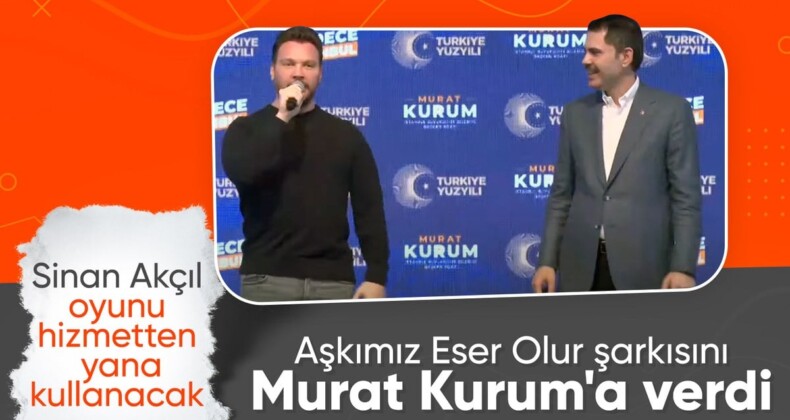 Murat Kurum’un yeni seçim şarkısı: ‘Aşkımız Eser Olur”