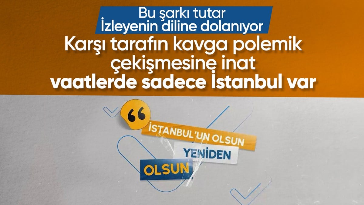 Murat Kurum’un yeni seçim şarkısı yayınlandı! ‘İstanbul’da yeniden hizmet olsun’