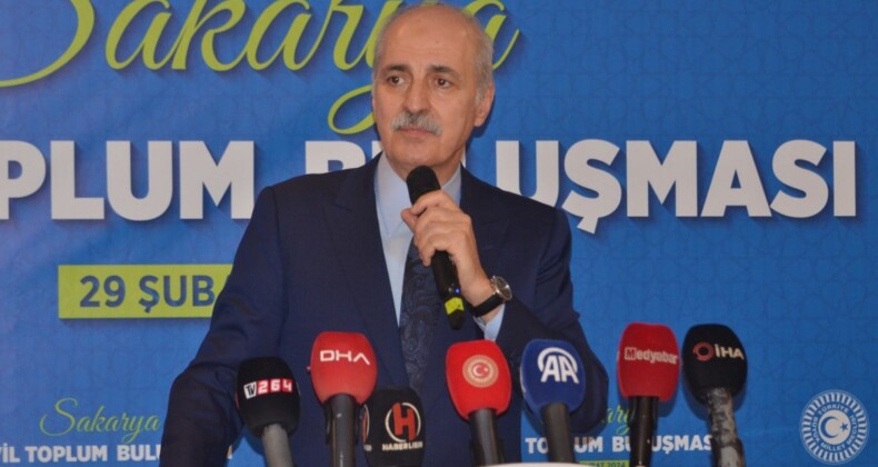 Numan Kurtulmuş: Dünya barışının merkezi, anahtarı Ortadoğu’dur