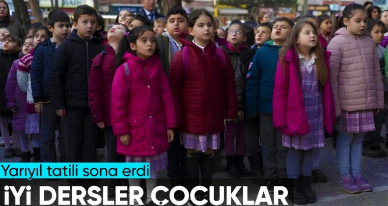 Okullarda 2. dönem başlıyor: Ders zili bugün çalacak