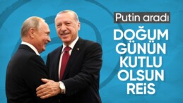 Putin, Cumhurbaşkanı Erdoğan’ın doğum gününü tebrik etti