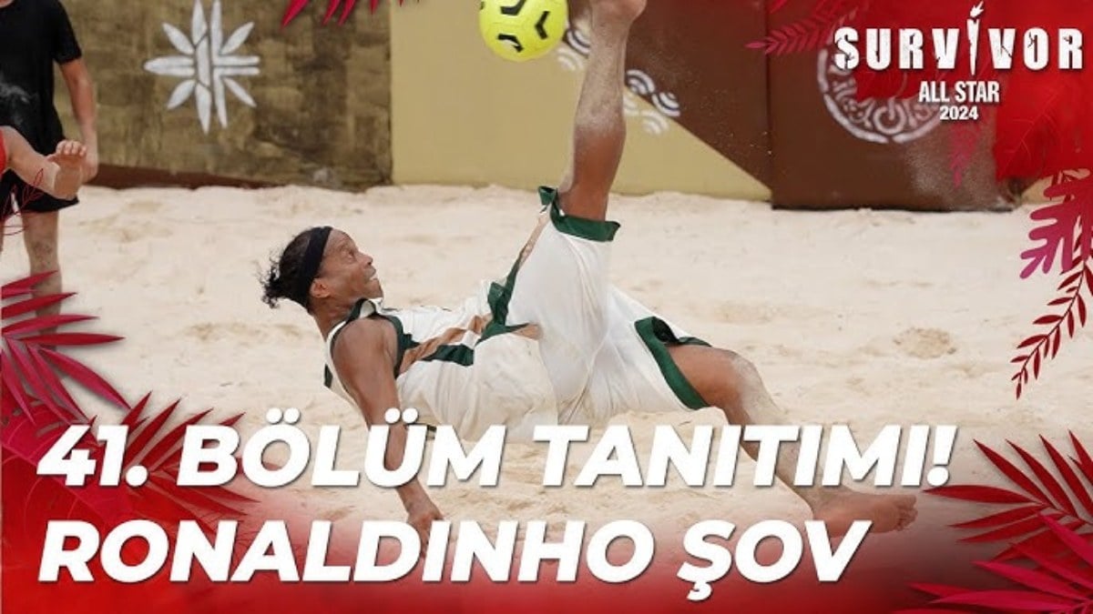 Ronaldinho’dan olağanüstü gol! Survivor All Star 2024 41. bölüm fragmanı