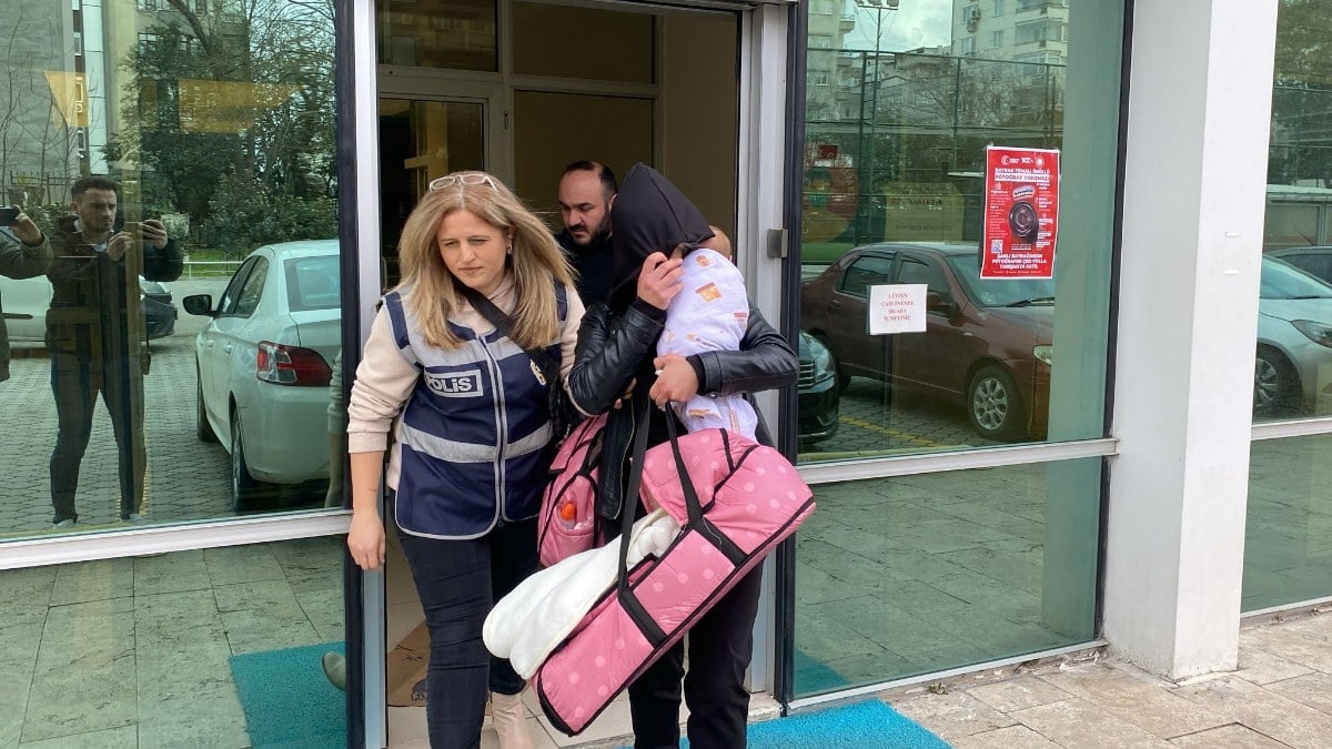 Samsun’da 1 milyon 700 bin TL’lik hırsızlık! 3 aylık bebeğiyle hapse girdi…