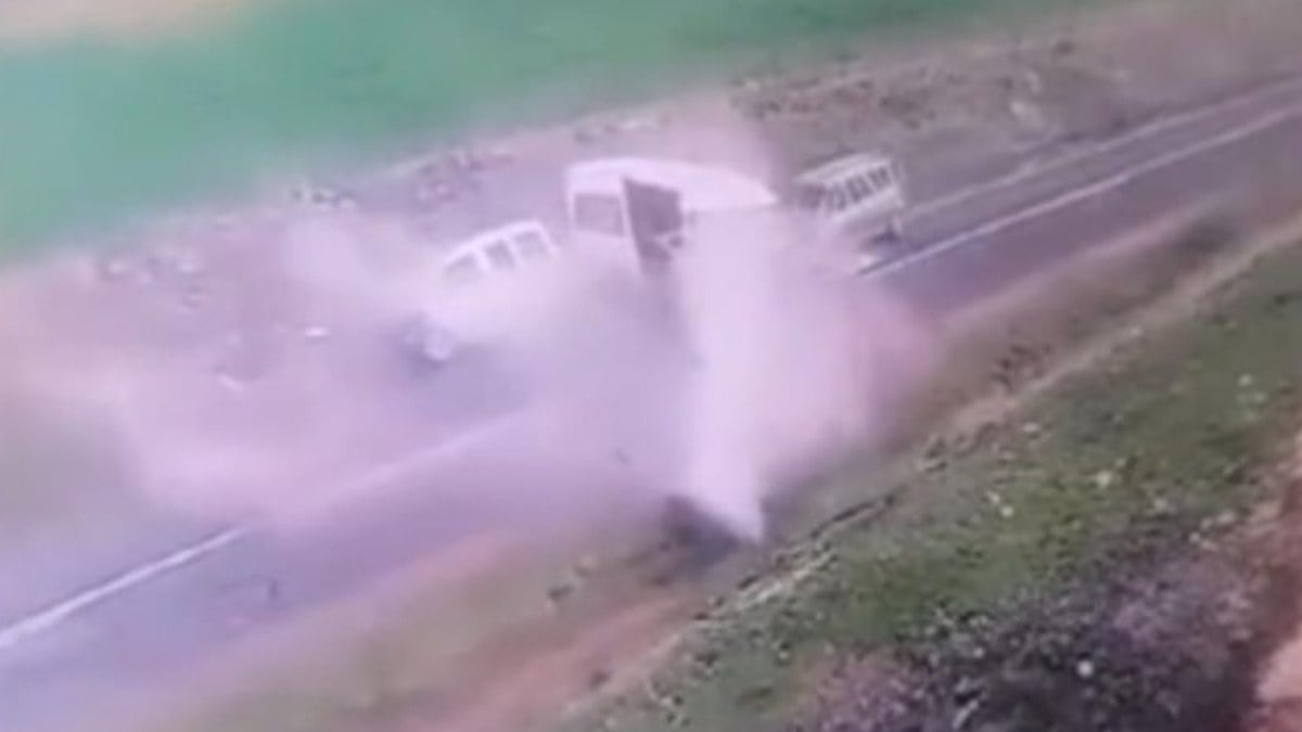 Şanlıurfa’da 4’ü ağır 6 kişinin yaralandığı kazanın görüntüleri ortaya çıktı