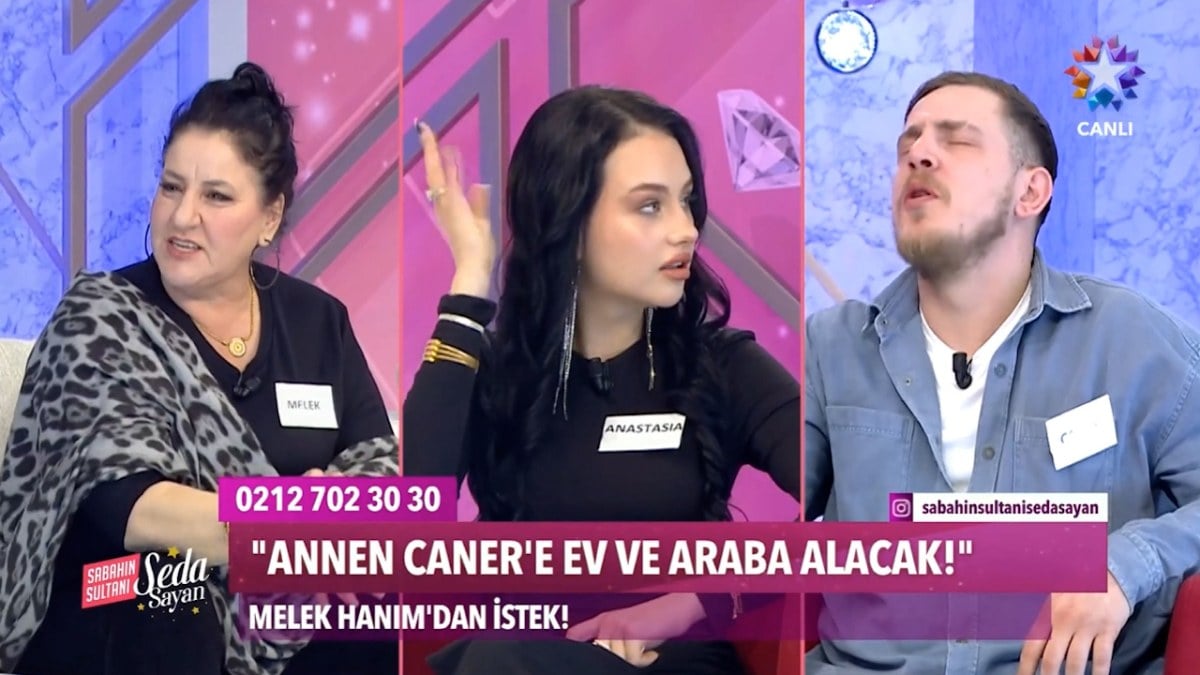 Seda Sayan’ın programında ilginç anlar! Rus geline onay vermek için bakın neler istedi…