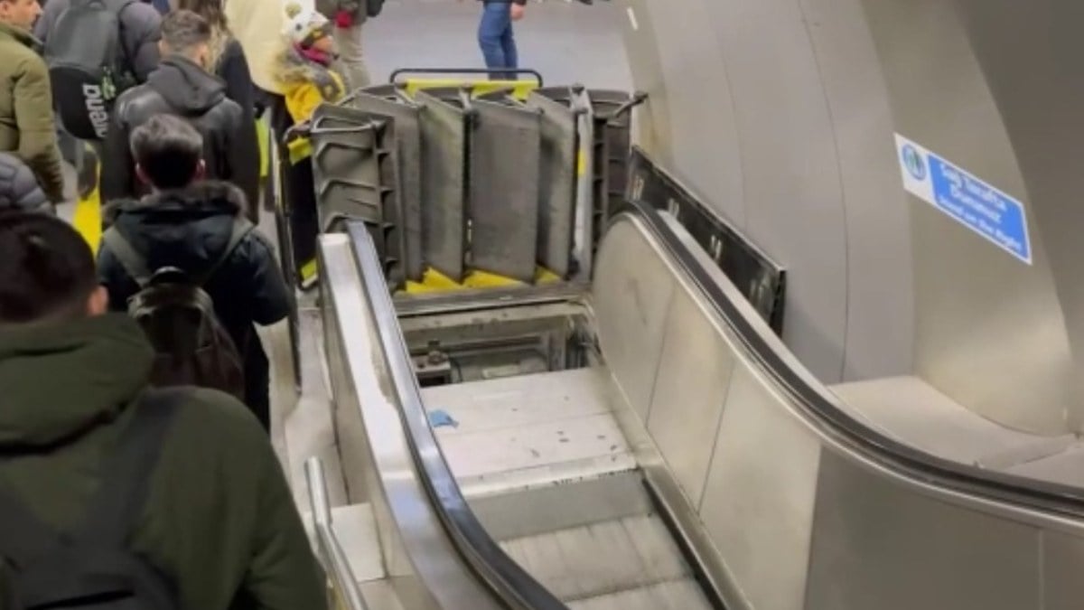 Şişli’de yürüyen merdiven bakımında sıkışan işçi can verdi