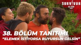 Survivor’da yarışmacılar birbirine girdi! Survivor All Star 2024 38. bölüm fragmanı