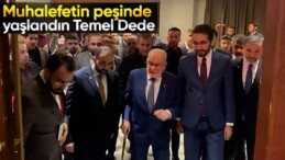 Temel Karamollaoğlu’nun programa bastonla katıldığı görüldü