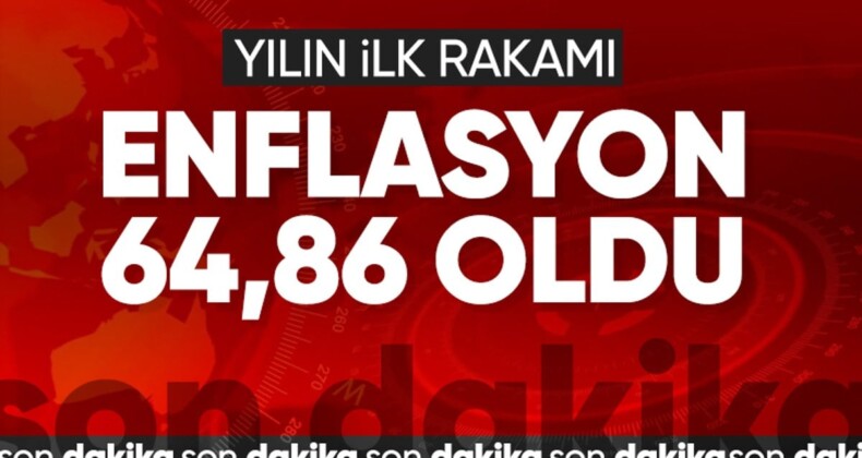 TÜİK Ocak 2024 enflasyon rakamlarını açıkladı