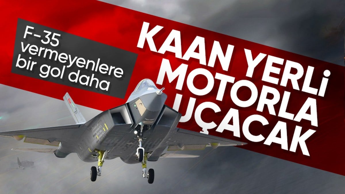 Türkiye’nin göklerdeki gücü! Milli Muharip Uçak KAAN’a yerli motor geliyor