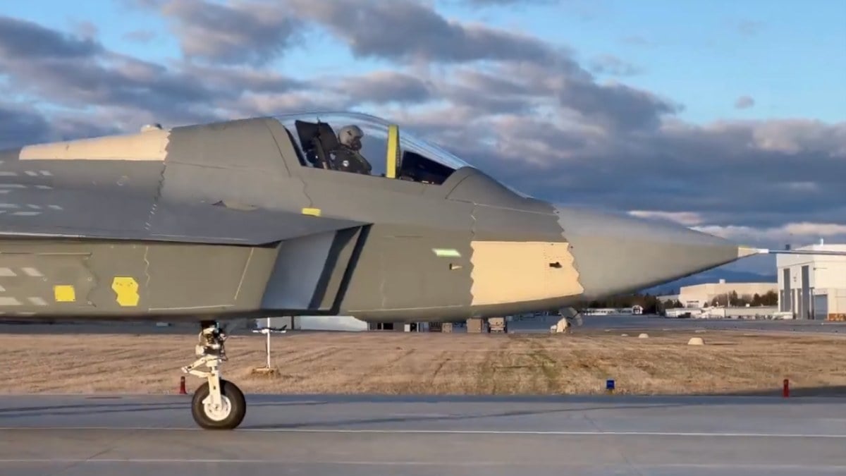 TUSAŞ’tan KAAN paylaşımı: Günaydın