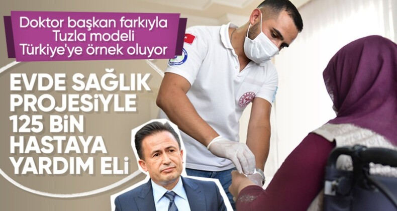 Tuzla Belediyesi’nin Evde Sağlıkta Tuzla Modeli, Türkiye’ye örnek oluyor