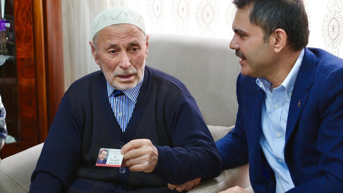 Üsküdarlı amca Murat Kurum’la çay içmek istemişti: Buluşma gerçekleşti